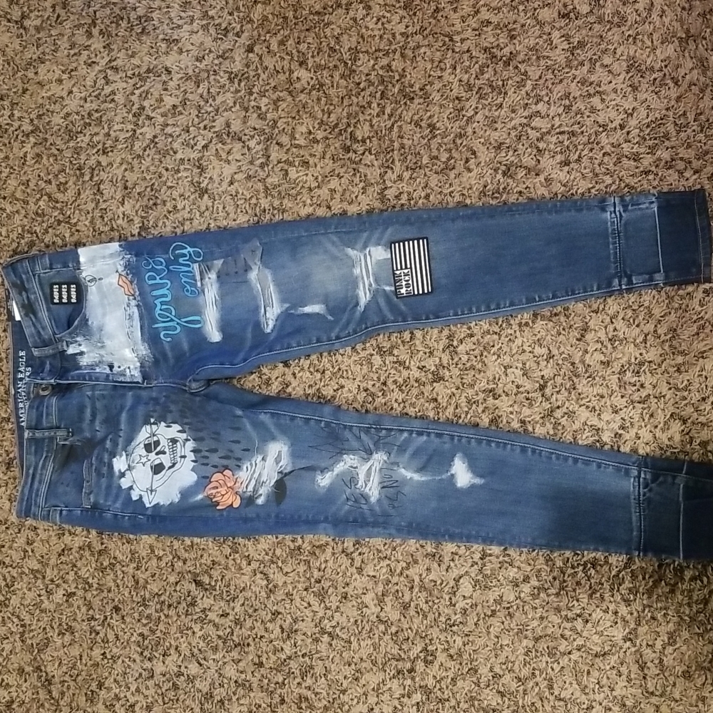 American Eagle jegging high rise 6